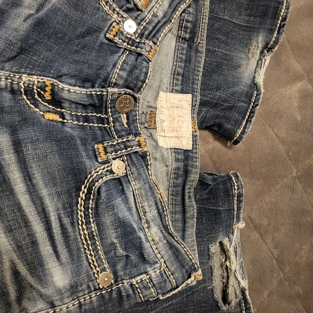 Big Star Vintage Collection Women's Liv Boot Jeans, Blue, 28R - Picture 7 of 11